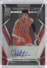 2018-19 Panini Spectra Rising Stars Signatures 74/75 Chandler Hutchison Auto 9mc