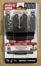 Diablo Universal Oscillating Blades 3 Pack DOU125CGP3 General Purpose