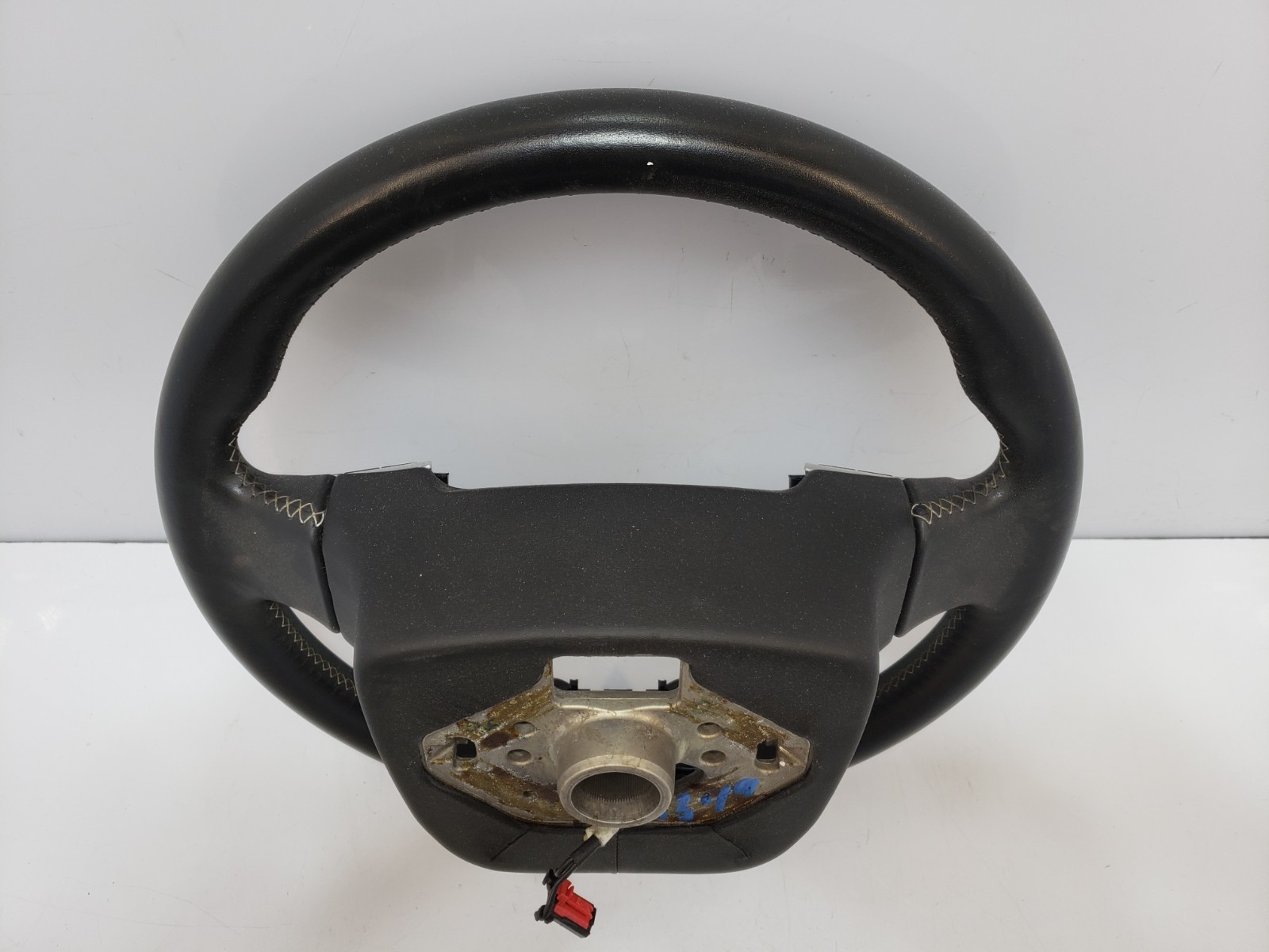 ✅ 12-18 OEM Bentley Continental GT GTC Steering Wheel Leather Black W/ Switch
