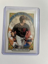 2021 Topps Heritage - New Age Performers Mike Yastrzemski #NAP-6