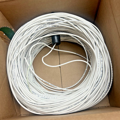 21035501 22/4 SOLID RISER  OR FT4 152.4M  500FT WHITE CABLE