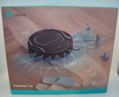 Lefant Freemove 3.0 Robot Vacuum Cleaner Model M210P, Champaign Gray Excellent