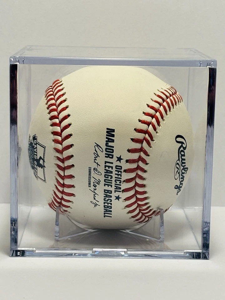 David Ortiz Autógrafo Béisbol Edición Especial Temporada Pasada Firmado MLB Béisbol Foto 3 de 4