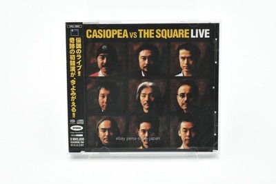 Casiopea vs The Square-Casiopea vs The Square Live-CD Japan