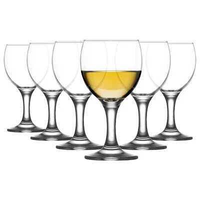 6x LAV 170ml Misket Weißweingläser Party Cocktail Trinkglas Kelch Set
