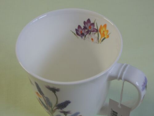 1 Porzellan Tassen Blumen viele Ambiente 0,4l Becher groß Kaffee Tee Tulpen Kro - Bild 5 von 6