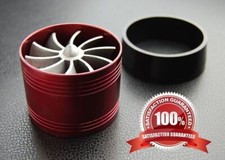 Red Turbonator Performance Turbo Air Intake Supercharger Fan Kit Gas Saver Red Turbonator Performance Turbo Air Intake Supercharger Fan Kit Gas Saver