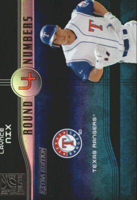 2004 Donruss Elite Extra Edition Round Numbers #12 Laynce Nix /500 - NM-MT