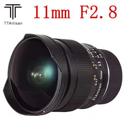 TTArtisan 11mm F2.8 Full frame Fisheye Lens For Canon Nikon Sony Leica L-Mount 