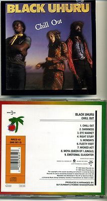 BLACK UHURU - Chill Out - 1982 Island