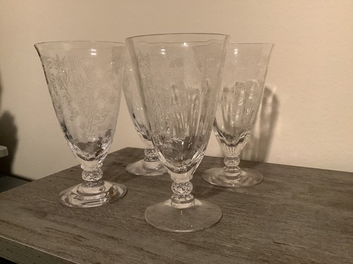 Vaso de jugo Chintz de Fostoria - Imagen 1 de 5