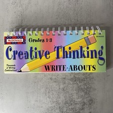 McDonald Pub. Write-Abouts, Grades 1-3, Creative Thinking Homeschool -Very Good