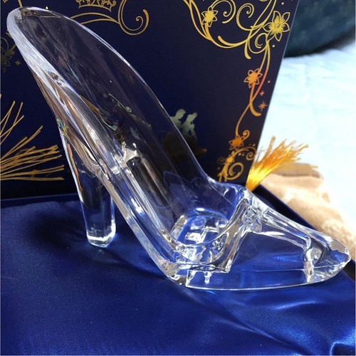 Disney Cinderella Glass slipper Blue Cushion Set figure Limited Licensed Japan - Picture 4 of 8