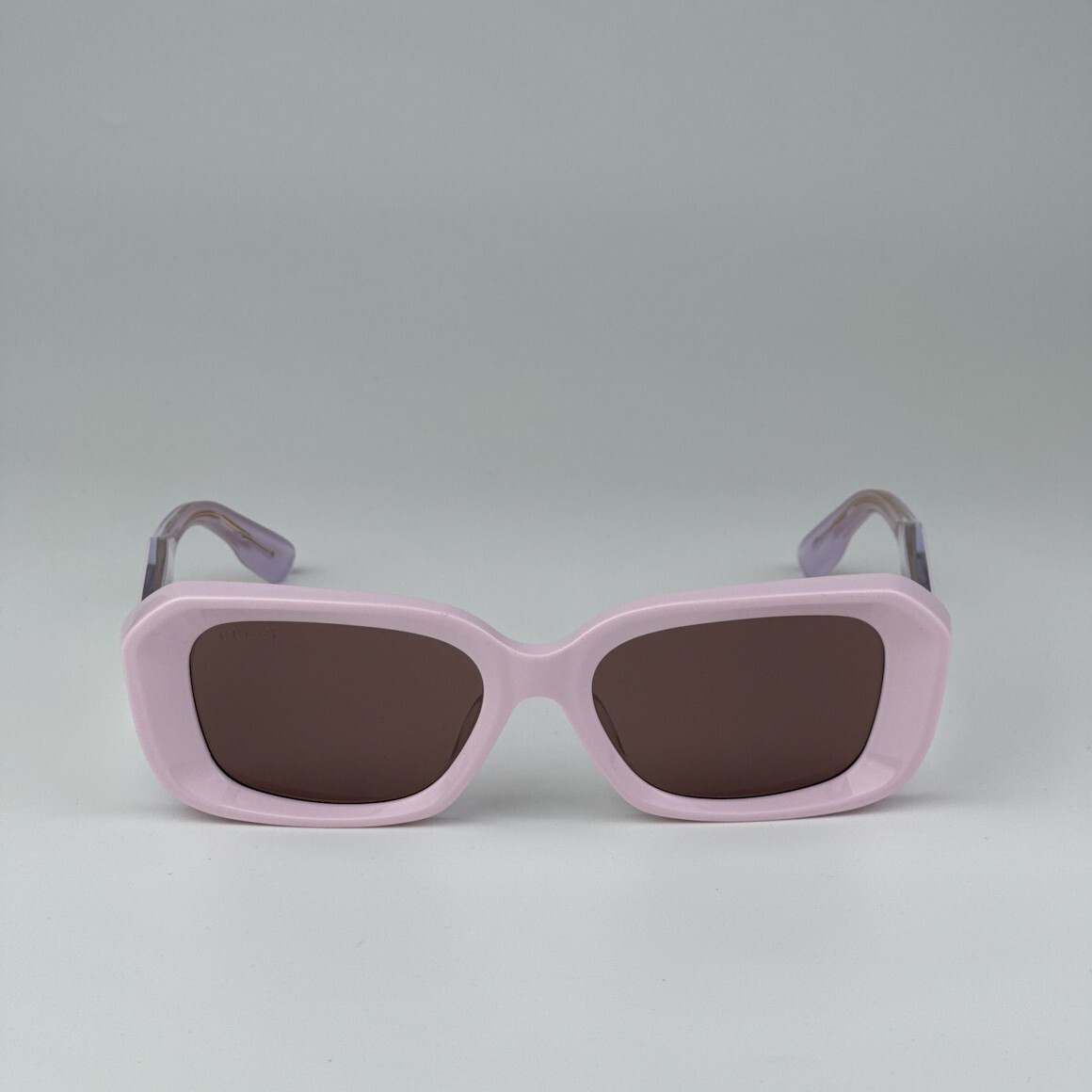 サングラス GUCCI Gucci - GG1521S - 003 PINK PINK BROWN Gucci Men Sunglasses Pink Brown Rectangle GG1531SK 003 NEW