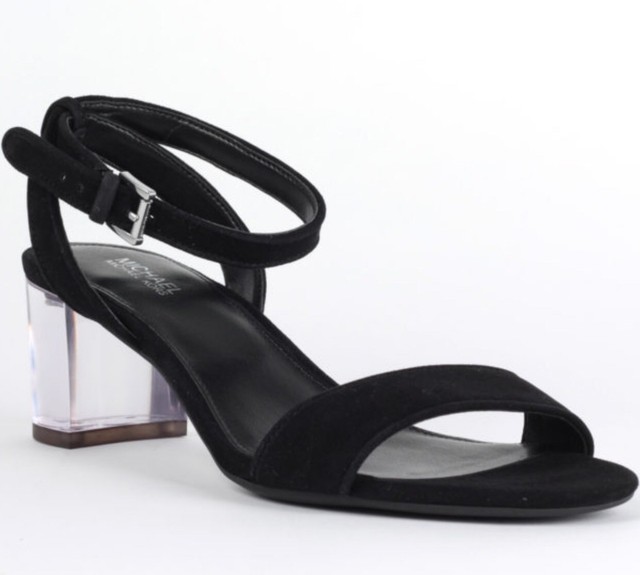 lucite heels size 11