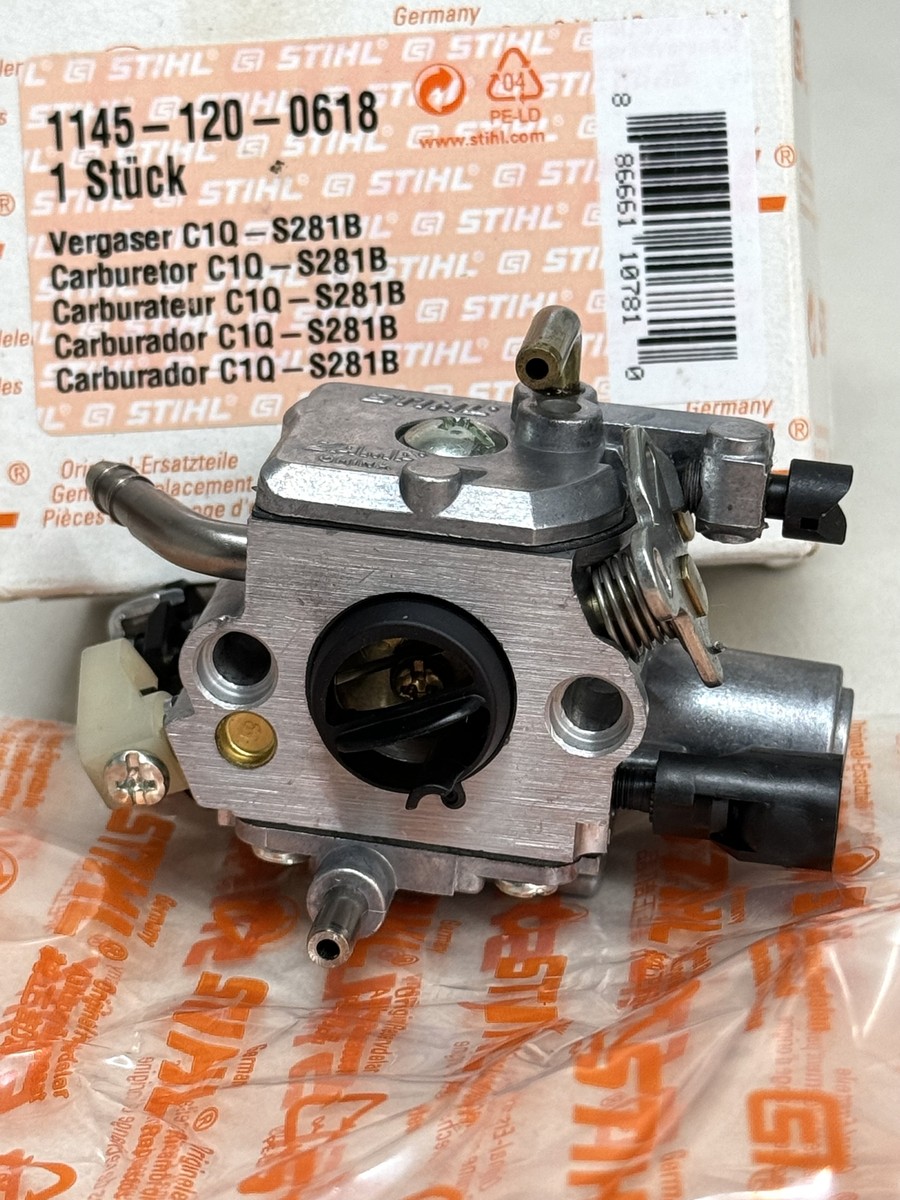 STIHL OEM ZAMA CARBURETOR 1145 120 0618 C1Q-S281 MS201C MS 201 C-E