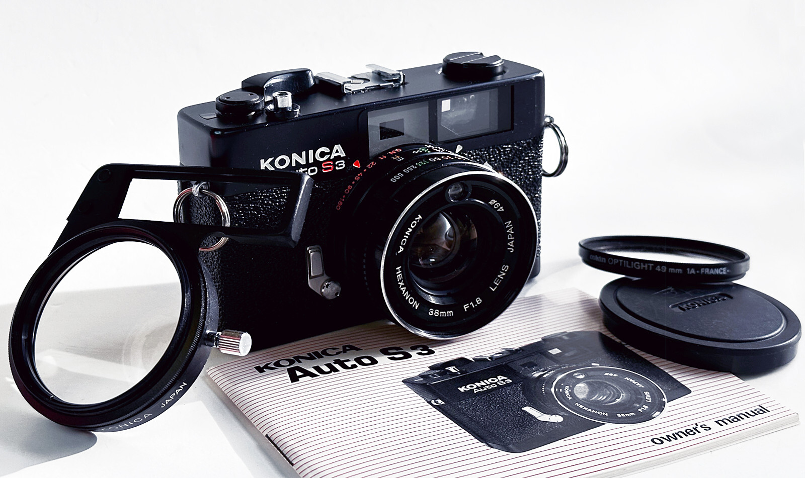 Konica Auto S3 Light Meter Shelly Lighting