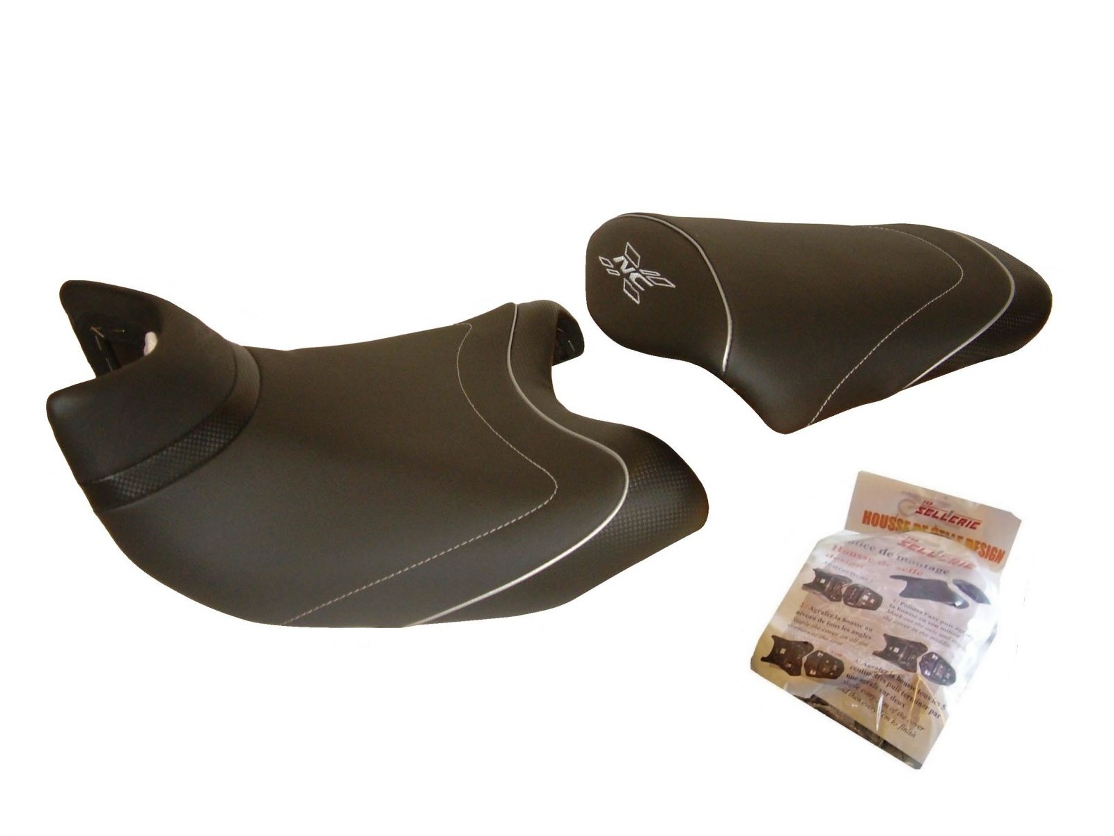 Housse de selle NC 750 X avec gel amortisseur contre la fatigue en moto