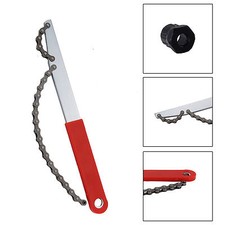 Nueva herramienta removedora de cassette para bicicleta con látigo de cadena de bicicleta rueda libre