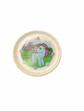 Vintage 1984 Hasbro My Little Pony Replacement plate Tea Set 3.25"