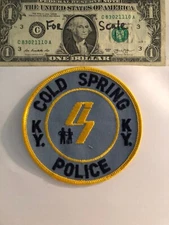 Cold Spring Kentucky Police Patch Un-sewn great condition