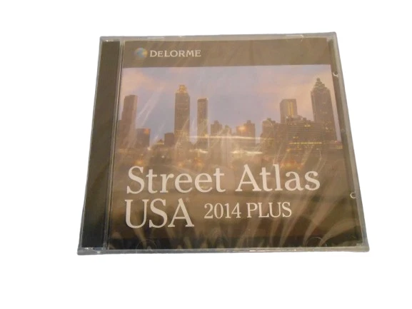 Delorme Street Atlas USA 2014 Plus Double Disc DVD 2 DVD ROM SET - Image 2 of 4