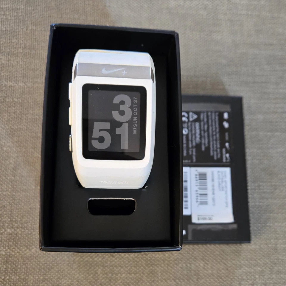 Nike+ Plus Sensor de Pé Pod GPS Relógio Esportivo Branco/Prata TomTom Fitness Runner - Imagem 4 de 4