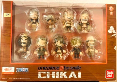 One Piece @be Smile CHIKAI Action Figure Statue Luffy Zoro Sanji