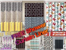 15 Piece Bathroom Set With FREEE Shower Liner Included!!! Over 20 Designs !!!