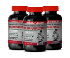 Natural stamina - MUIRA PUAMA - Endurance power 3 Bottles 180 Capsules