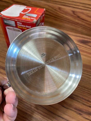 Maxam Stainless Steel Beer Mug 20 Ounce Man Cave Bar Drinking Heavy Metal - 第 9/11 張圖片