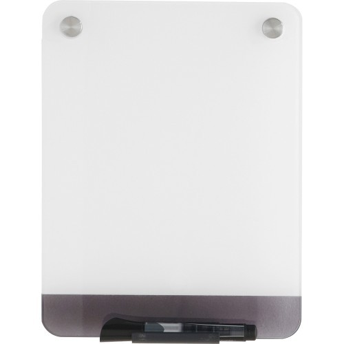Iceberg Clarity Glass Personal Dry Erase Boards Ultrawhite Backing 9 X