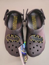 New Crocs Batman Adjustable SR Clog US- M7/W9 Unisex Black