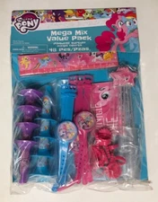 MY LITTLE PONY MEGA MIX VALUE PACK 48 PIECE BIRTHDAY GIRL PARTY PACK SEALED NEW