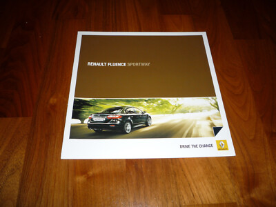Renault Fluence SPORTWAY Prospekt 05/2012