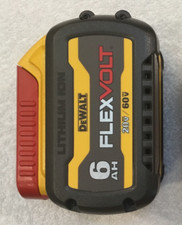 New Dewalt DCB606 Flexvolt 20V / 60V Max 6.0Ah Lithium Ion Battery DCB606
