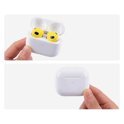 Candy Color Ear Tips For AirPods Pods 3 Eartips In Ear Earbuds Ear Pads Earphone - Photo 5 sur 12