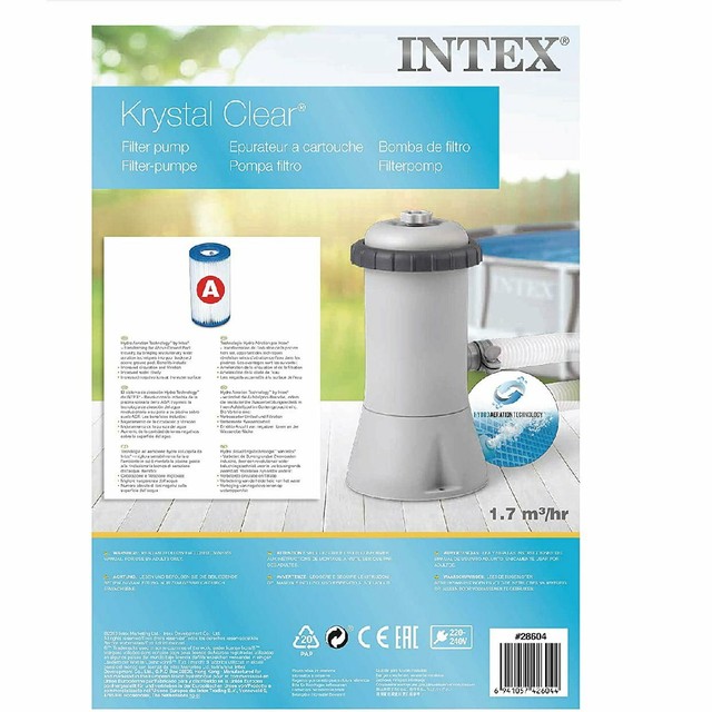 Intex Crystal Clear Filter Pump (28604 