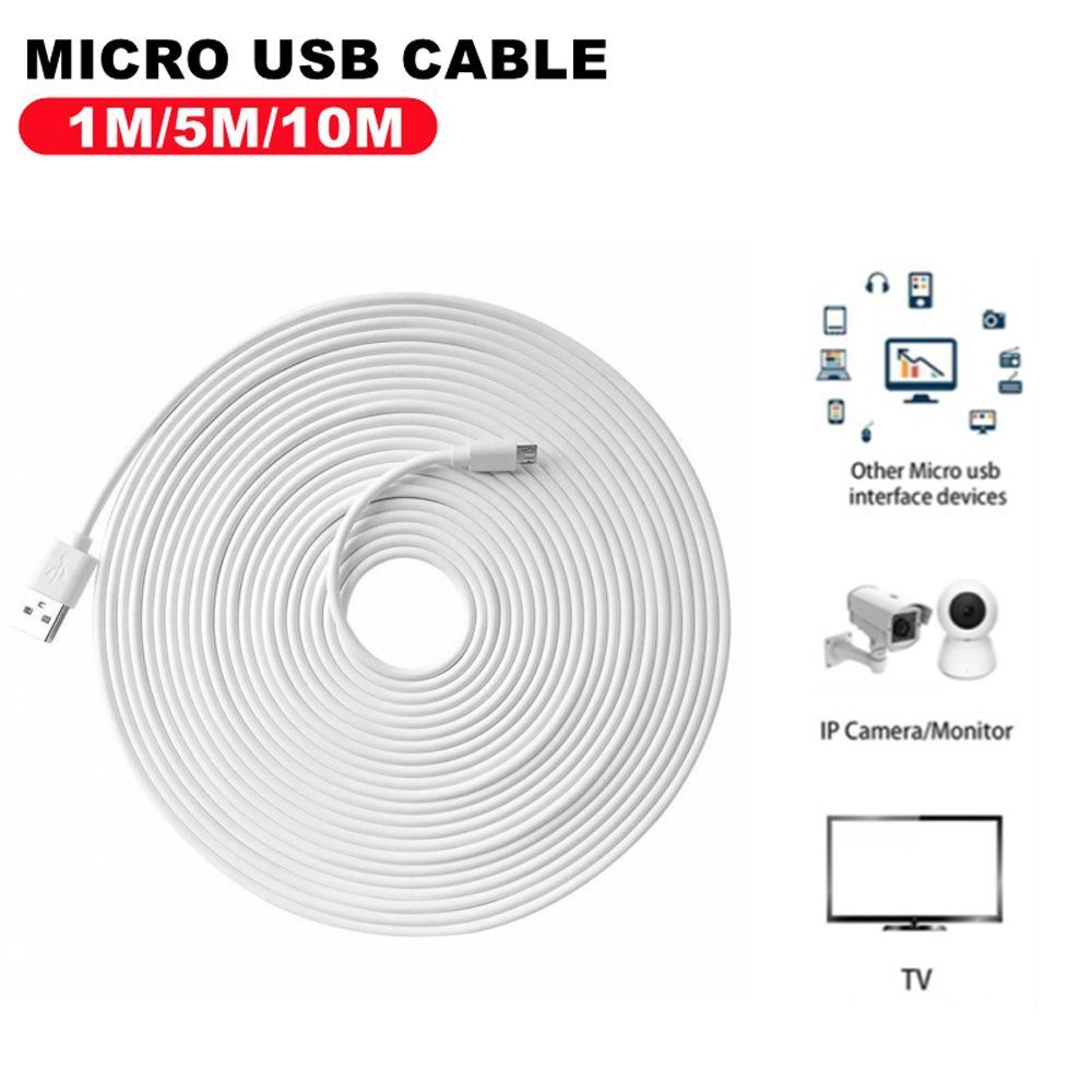 1m to 10m Micro USB Charger Cable for Smartphones US
