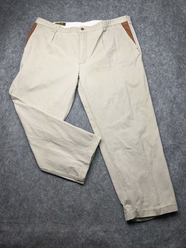 Orvis Zambezi Twill Pants Mens 46 Beige 