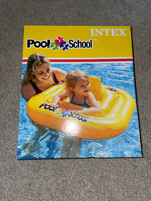 INTEX POOL SCHOOL DELUXE BABY FLOAT 5658EU GELB Alter 0-3 Jahre