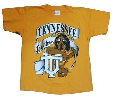 Vintage Tennessee Volunteers Single Stitched T-Shirt L Beautiful *SMOKE-FREE!* | eBay