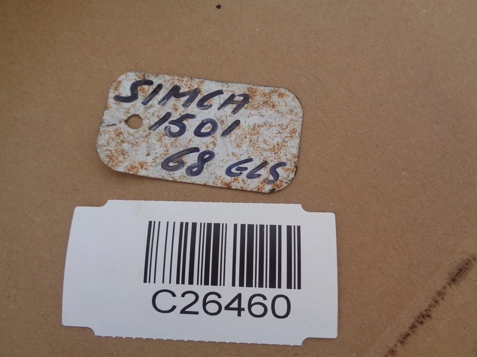 Simca 1501 1301 Chrom Zierleiste Moulding Schwellerleiste Einstiegsleiste SET - Bild 3 von 4