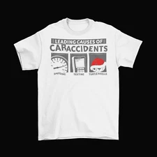 Mario Kart Accidents Red Shell T-Shirt Unisex Cotton Adult Sizes Nintendo New