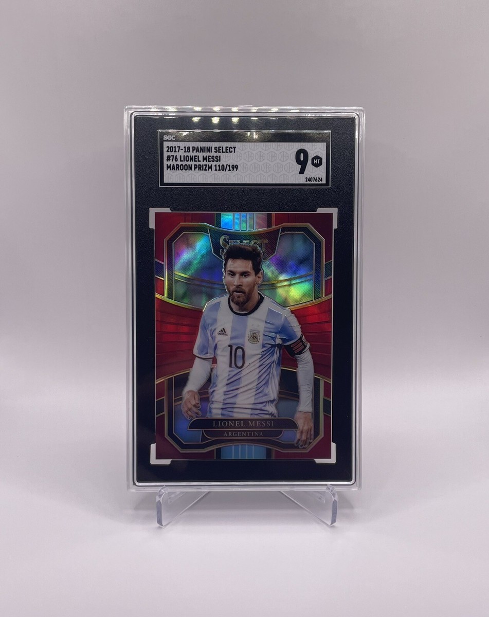 Lionel Messi 2017-18 Select Prizm 20枚限定 LIONEL MESSI 2017-18 PANINI SELECT ORANGE PRIZM #D 26/75 | eBay