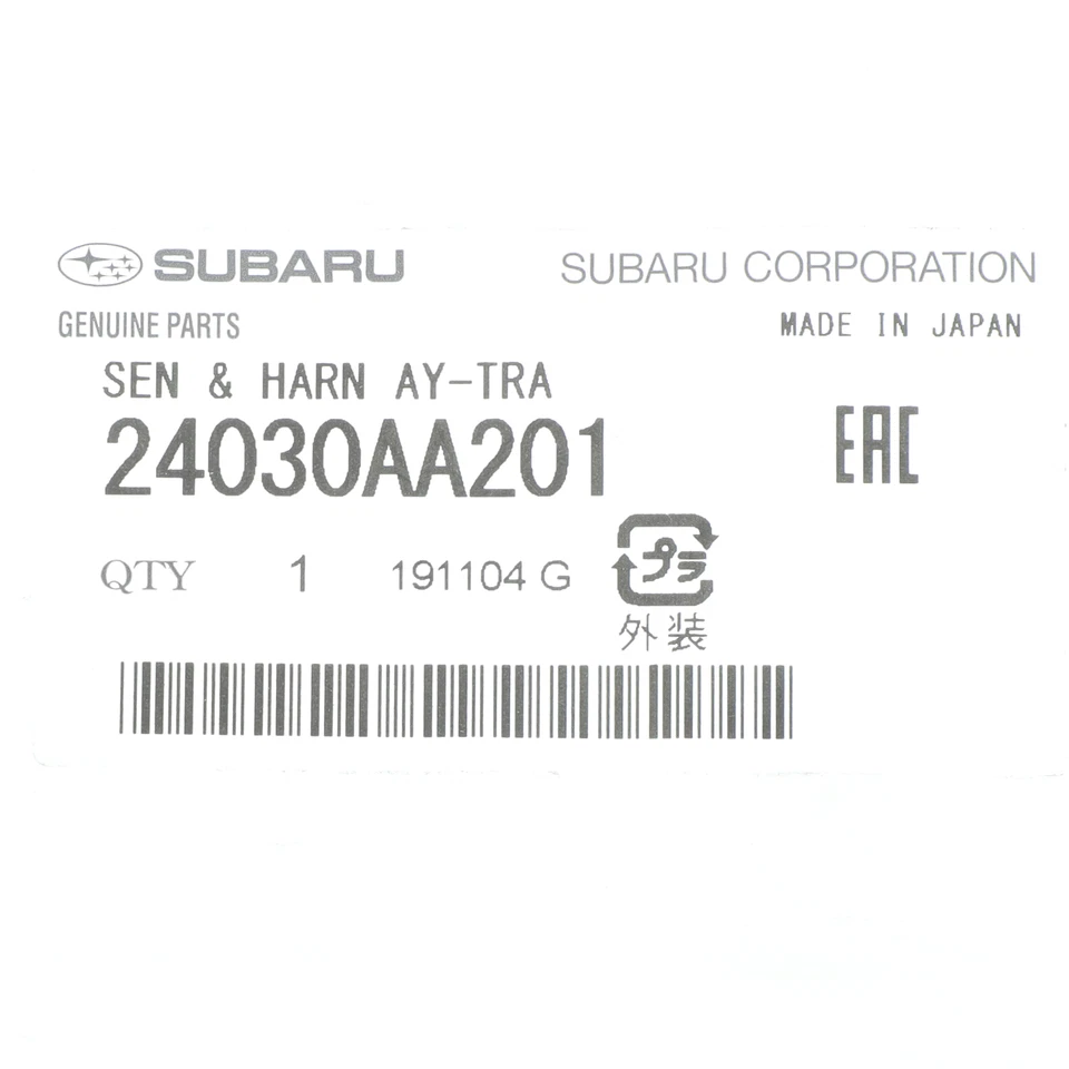 Sensor de velocidade de veículo 24030AA201 Forester Impreza Legacy Outback fabricante de equipamento original novo 08-10 - Imagem 4 de 4