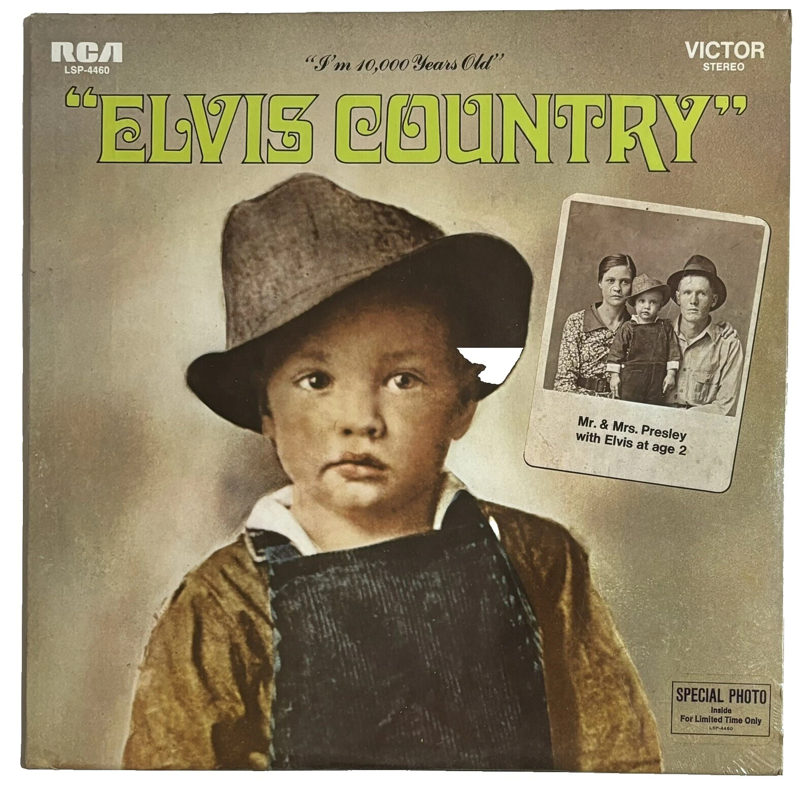 Elvis Presley Country Vinyl Records
