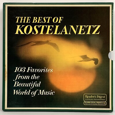 The Best Of Kostelanetz 103 Favorites LP 8 Record Set Reader's Digest RDA 120-A