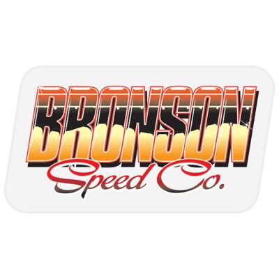 Bronson Speed Co. Can't Be Beat Sticker 3.5'' - FREE SHIPPING!