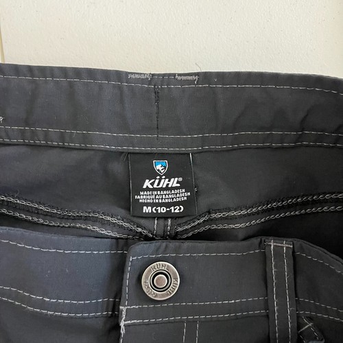 Kuhl Renegade Hiking Pants Boys Size M 10-12 Black Outdoors Pockets - Picture 9 of 13